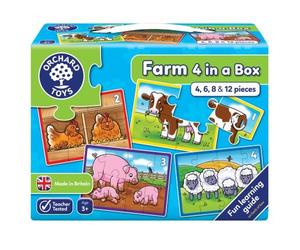 Orchard Toys ORC0209 Farm Four in a Box