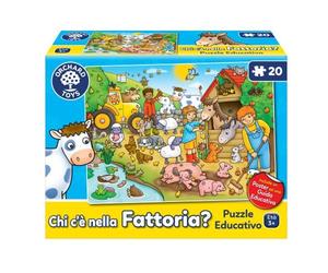 Orchard Toys ORC0302IT Chi c'è nella Fattoria?