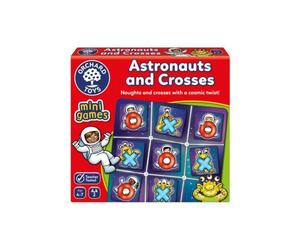 Orchard Toys ORC0374 Mini Game - Astronauts and Crosses