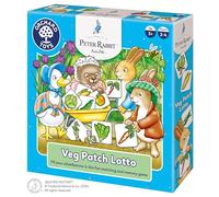 Orchard Toys Peter Rabbit™ Veg Patch Lotto gioco ufficiale Beatrix Potter, gioco di corrispondenza e memoria per bambini dai 3 anni in su, regalo di compleanno