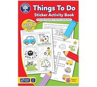 Things To Do Activity Book - Libro attività educativo da colorare, con adesivi, per bambini dai 5 anni in su