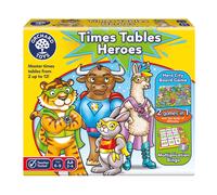 Orchard Toys Times Tables Heroes - 2 in 1 Maths Games for Kids with Multiplicati