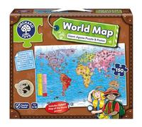Orchard Toys ORC0280 World Map Puzzle & Poster