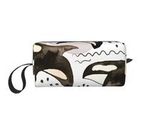 Orche dell'acquerello, Borsa per il trucco Borsa per cosmetici Borsa da toilette da viaggio portatile Borsa per trucco Organizer