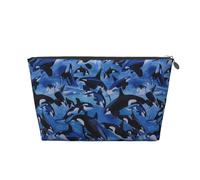 Orche Orche Mare, Borsa da toilette Borsa per trucco Borsa per cosmetici Borsa da toilette da viaggio portatile