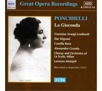 Orchestra and Chorus of La S La Gioconda (Molajoli, Scala Milan Orchestra (CD)