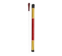 Orchestra Direttore di Baton Fibra di vetro Sandalo rosso Sandalwood Band che conduce maniglia a forma di pera di Baton Elegante esaltatore di performance di concerti classico per