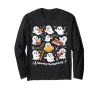 Orchestra fantasma Halloween Maglia a Manica
