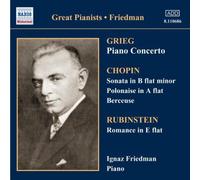 Orchestra - Great Pianists - Ignaz Friedman by Orchestra (2002-10-14)