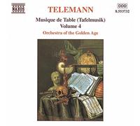 Georg Philipp Telemann – Musique de Table (Tafelmusik) – Volume 4 – CD – NAXOS