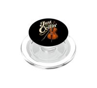 Orchestra Violoncellista Just Cellin' Musica Classica PopSockets PopGrip per MagSafe