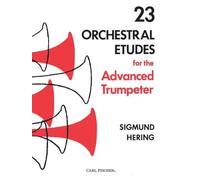 Orchestral etudes(23) trompette
