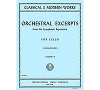 Orchestral Excerpts from the Symphonic Repertoire for Cello, Volume II (Classical & Modern Works, No. 1322)