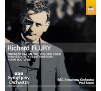 Richard Flury Richard Flury: Orchestral Music - Volume 4 (CD) Album