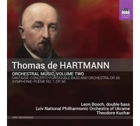 Thomas de Hartmann Thomas De Hartmann: Orchestral Music - Volume 2 (CD) Album