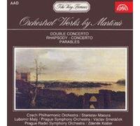 Orchestral Works by Martinu. Double C. Panton label