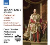 Audio Cd Paul Wranitzky - Orchestral Works, Vol. 1