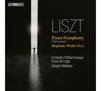 Franz Liszt Liszt: Faust Symphony (1854 Version)/Mephisto Waltz No. 1 (CD)