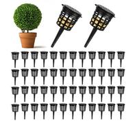 Orchid Plant Fertilizer Holder, Slow Release Nutrient Basket, 50 Pieces For Root Feeding, Protective Cover With Gardening Tool, Fertilizer Holder Plant Health Animal Prevention