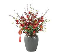 Orchide Fiori artificiali Fiori artificiali in plastica schiuma di plastica Melograno Fiori finti Decorazioni per matrimoni Decorazioni per matrimoni Disposizione floreale Finole Look naturale