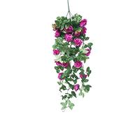 Orchidea artificiale per mamma e ritorno a casa, decorazione da appendere alla parete (viola, taglia unica)