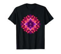 Orchidea Mandala Floreale Meditazione Boho Magic Maglietta