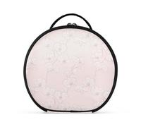 Orchidea Semplice Line Art Cosmetici Borse Accessori Viaggio Formato Impermeabile Borsa Cosmetica Per Borsa Con Divisori Regolabili 11 Pollici