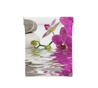Orchidea viola, Spremere il portafoglio superiore da donna Borsa portaoggetti Piccola portamonete Portamonete