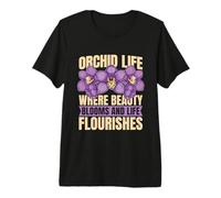 Orchidea Vita Dove La Bellezza Fiorisce E Piante Fiorite Orchidee Maglietta Premium