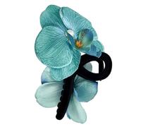 Orchidee, fermacapelli floreali, clip per capelli primaverili, barrettes, non-slip Jaw Clip Girl resina per capelli artiglio ponytail, copricapo da donna