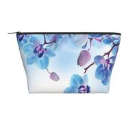 Orchidee Fiori Naturali, Borsa da toilette Borsa per trucco Borsa per cosmetici Borsa da toilette da viaggio portatile