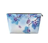 Orchidee Fiori Naturali, Borsa per il trucco Borsa per cosmetici Borsa da toilette da viaggio portatile Borsa da toilette