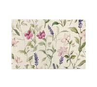 Orchidee primaverili e fiori di campo 1000 pezzi puzzle per adulti puzzle in legno per adulti regali decorazione della casa
