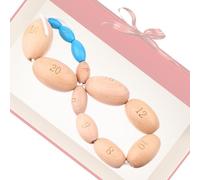 Orchidometer Beads | Wooden Endocrine Measurement Tool | Accurate Orchidometer | For Hospital Clinic Home Laboratory Endocrinologist Pediatrician Education