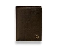 Orciani - Portafoglio verticale in pelle con inserti in metallo argento - - Accessories - Uomo - Nero - ONE SIZE