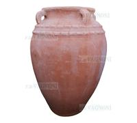 Orcio anfora 4 manici cm 72 vaso in terracotta stile grecia arredo giardino