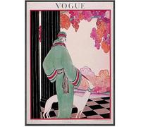 ORCOW Poster su Tela Immagini Vintage Cuadros Vogue Figure Citazioni Pittura Donne Vintage Poster Immagine Decorativa Art Deco Decorazione da Parete - 50x70cm