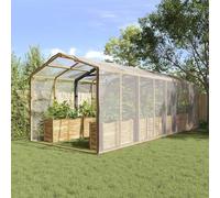Ordellia Copertura trasparente per piante in PE, 8 x 10 m, con occhielli, telone impermeabile per giardino, terrazza, aiuole, antigelo, protezione dalle erbacce e cura del giardino in caso di pioggia