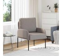 Ordellia Divano con cuscino 55cm Talpa in legno compensato supporto in metallo design moderno per soggiorno salotto camera ufficio uso quotidiano