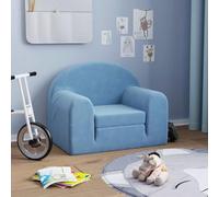 Ordellia Divano letto per bambini in morbido peluche, 2 in 1, poltrona per bambini e mini divano, rivestimento rimovibile, imbottitura in schiuma, compatto per leggere, giocare e fare un pisolino