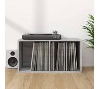 Ordellia Scatola per dischi in legno Sonoma, 71 x 34 x 36 cm, contenitore multimediale per CD, DVD, organizer, soggiorno, home theatre
