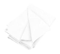 Ordellia Telone bianco 180 g/m² in HDPE 6 x 12 m con occhielli in alluminio, per giardino, terrazza, balcone, garage, cantiere, tetto, protezione da pioggia, polvere, vento e sporco