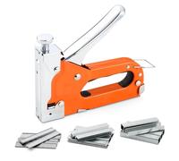 Ordeluxe Graffettatrice per legno 3 in 1 con 3000 Graffette pinzatrice.Sparachiodi.Sparapunti per legno.Spara chiodi per legno ideale per carpenteria, decorazione d'interni e materiali di fissaggio