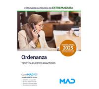 Ordenanza de la Administración de la Comunidad Autónoma de Extremadura Test y Supuestos Practicos