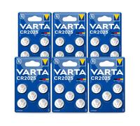 Order in BULK VARTA CR2025 3V Batterie A Bottone Al Litio