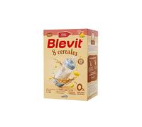 Blevit Bibe 8 cereali, 500 g, porridge per bambini dai 5 mesi in su, con 95% di cereali, 14 vitamine e minerali