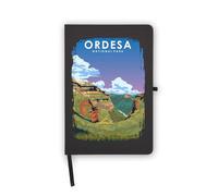 Ordesa Spagna Pirenei Viaggi Destinazione Notebook, pagine bianche, copertina in ecopelle, agenda, diario, quaderno di lavoro