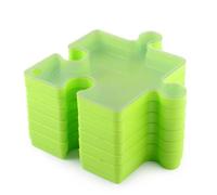 Ordina i vassoi per enigmi, puzzle impilabili a incastro, con immagine puzzle unica e costruzione durevole, ideale per ordinare e memorizzare fino a 1000 pezzi di puzzle