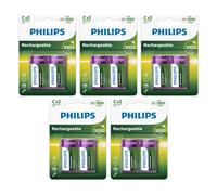 Ordina In Bulk Batterie Ricaricabili NiMH Philips C HR14 3000mAh