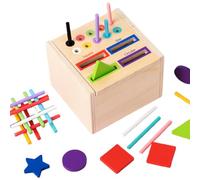 Ordinamento Colori - Giocattolo In Legno Per Apprendimento Precoce E Ordinamento Dei Colori,Gioco Educativo Per Bambini Piccoli | per Bambini Aula Casa Asilo Tutoraggio Viaggio Compleanno Natale Stanz